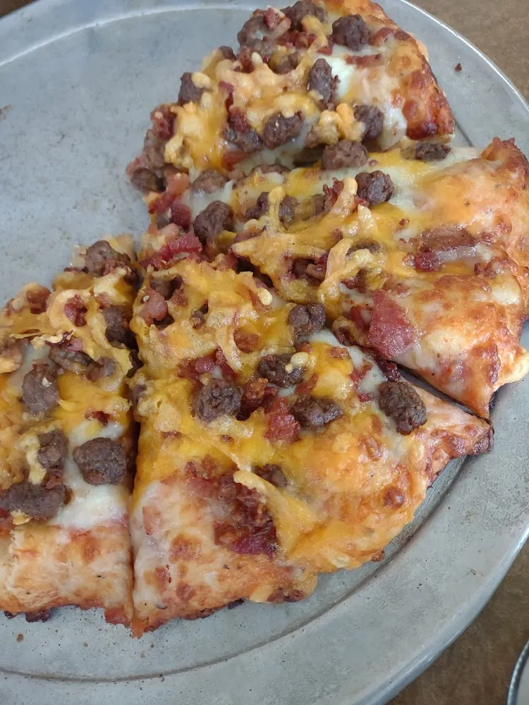 dbl Bacon Cheeseburger Pizza